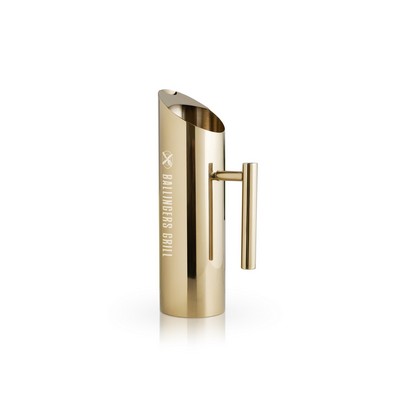 Viski® Modern Gold Pitcher
