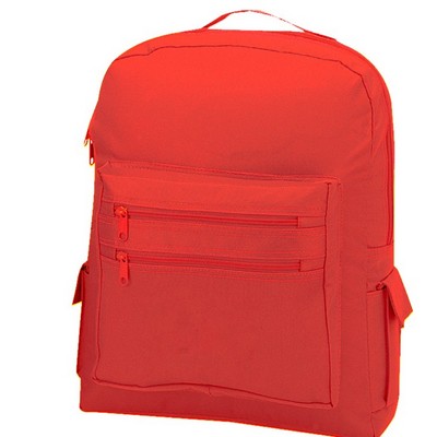 Poly Backpack-Size: 12 inch W x 16 inch H x 5 inch D