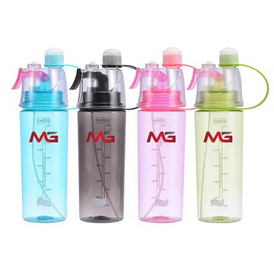 20oz Spray Water Bottle