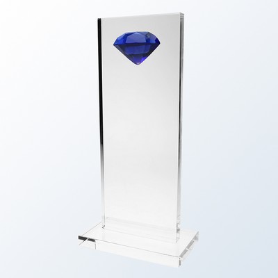 8'' Blue Diamond High-Rise Award