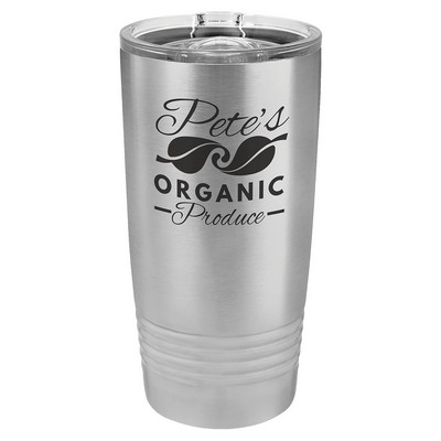 Polar Camel 20 oz. Stainless Steel Ringneck Tumbler with Slider Lid