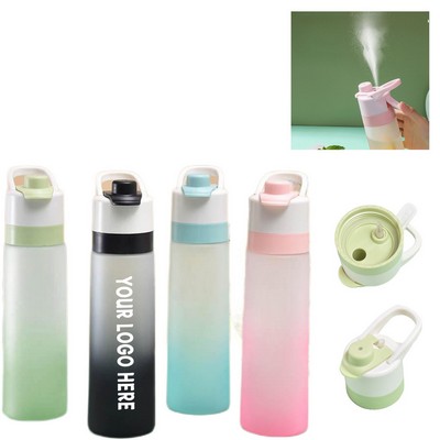 Gradient Mist & Sip 2-in-1 Water Bottle