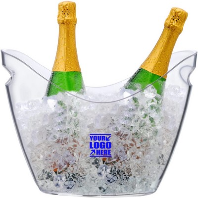 4 Liter Clear Acrylic Champagne Ice Bucket