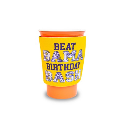 Full Color Solo Cup Sleeve Coolie