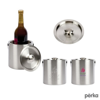Perka Quinton 1.3L Double Wall, Stainless Steel Ice Bucket