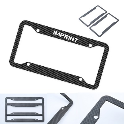 Carbon Fiber License Plate Frame Holders