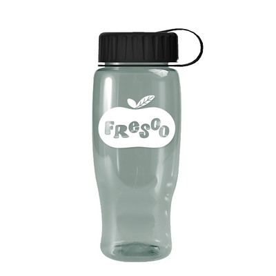 Garyline® Poly+ Recycled Bottle with Tethered Lid - 27 oz.