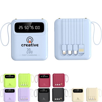 10000mAh High-Capacity Power Bank