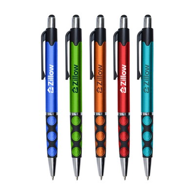 Union Printed - Hive Stylus Metallic Click Pen