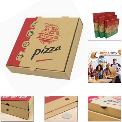 Custom Kraft Paper Pizza Box
