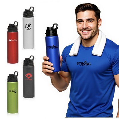 Metal Gear 25oz Aluminum Water Bottle