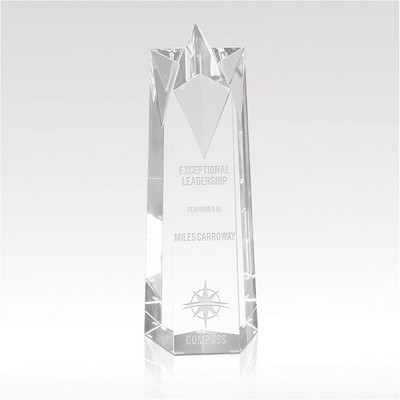 Star Crystal Award - Soaring Star 12"