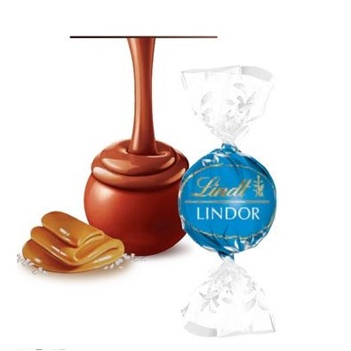Salted Caramel Chocolate LINDOR Truffles Bulk Pack (800 Pieces)