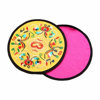 Polyester Drink Coasters Round Set
