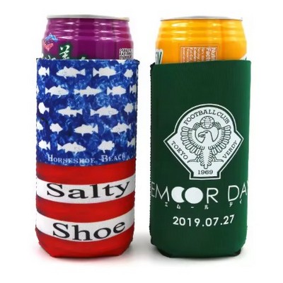 16 oz Foam Can Cooler – Full Color Dye Sublimated Beverage Insulator for Promotions