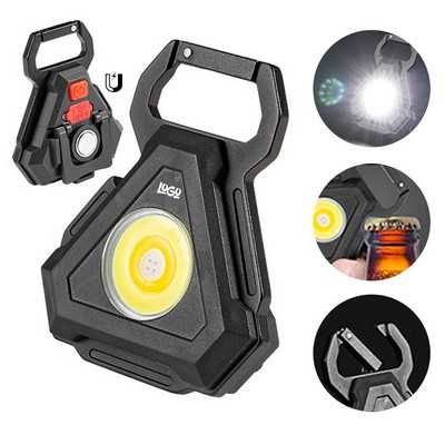 Mini Led Aluminum Alloy Flashlight Key Buckle Light