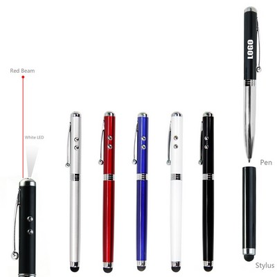 Detachable Stylus 4-in-1 Metal Pen