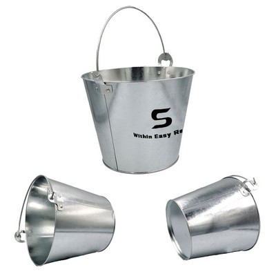 5 Quart Galvanized Metal Bucket