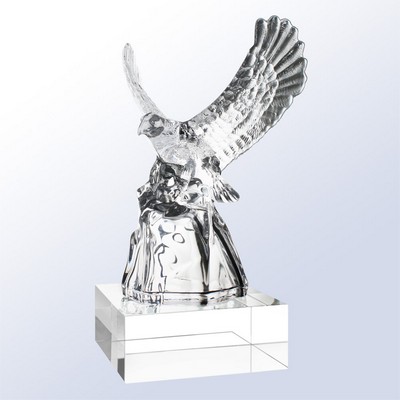 Spirit Eagle Award, with Clear Base, 10"H