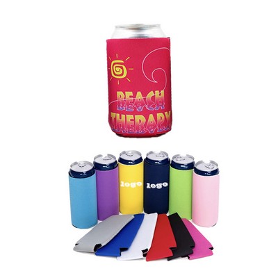 Full Color Neoprene Collapsible Coolie