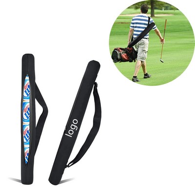 Six Can Cooler Beer Sleeve for Golf Bag