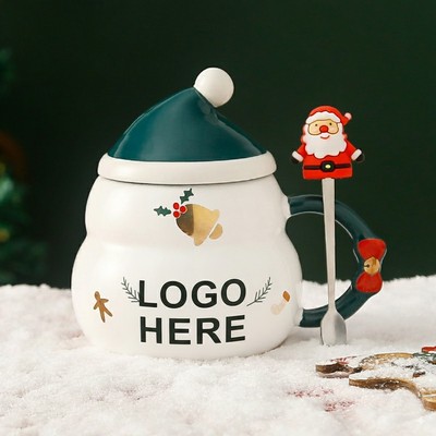 11 Oz. Ceramic Winter Drinkware Christmas Mug