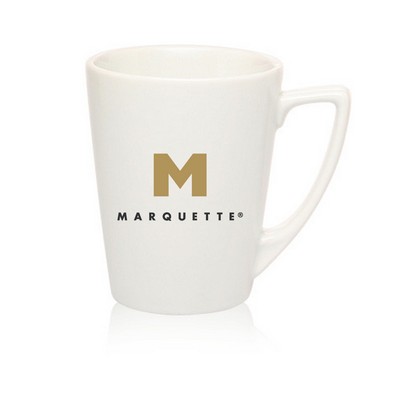 10oz. Latte Vitrified Porcelain Mugs