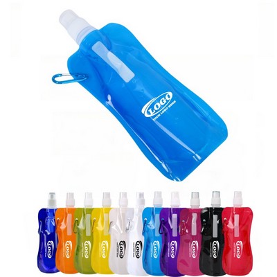 16 Oz. Collapsible Water Bottle