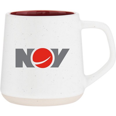 12 oz Woden Ceramic Mug (Cardinal)