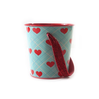 Galvanized Metal Ice Bucket