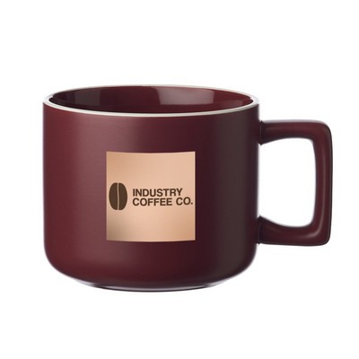 11 oz. Milano Matte Ceramic Mug (Full Color Imprint)