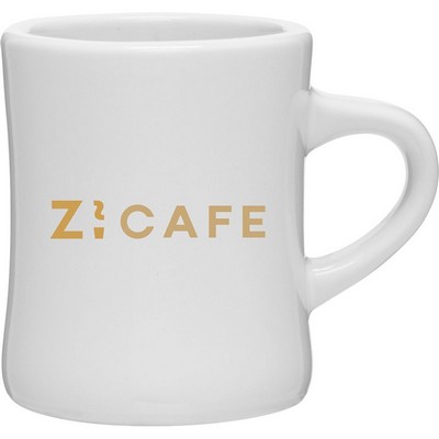10 oz Diner Ceramic Mug (White)