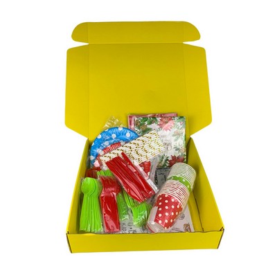 Party Kit With Customized Plane Box