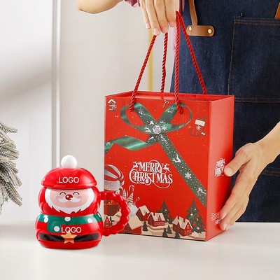 Cartoon Christmas Ceramic Mug 400ml